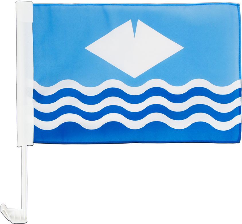 Car Flag Isle Of Wight Royal Flags - Flag (1500x1000), Png Download