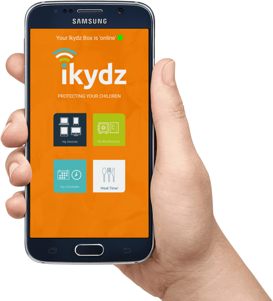 Ikydz App Hand (930x1031), Png Download