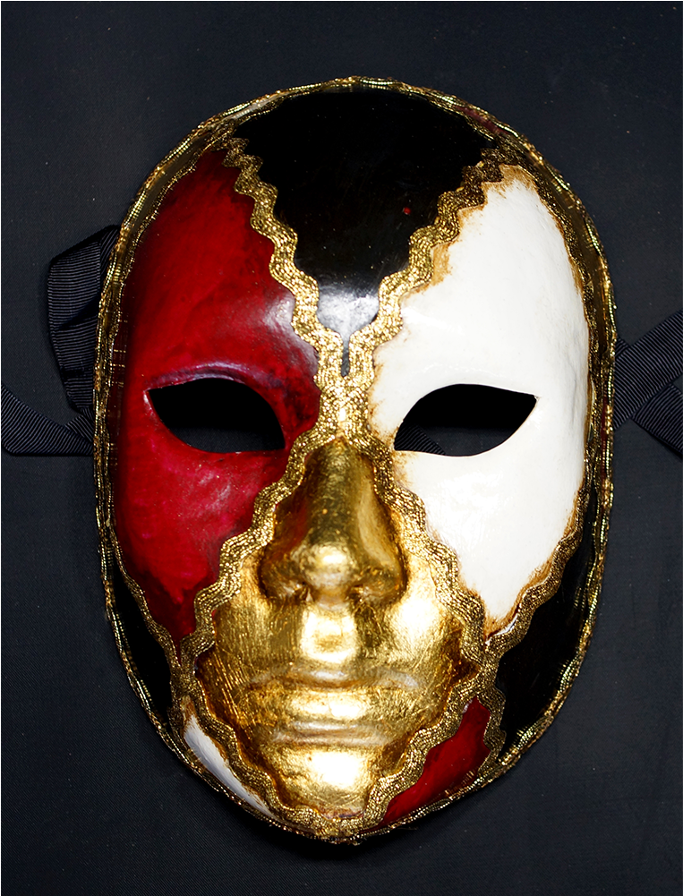 Volto Carnival Mask Second Face (1000x1000), Png Download
