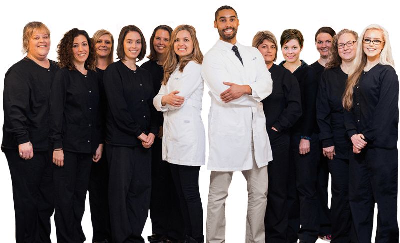The Green Mountain Dental Team - Social Group (843x486), Png Download