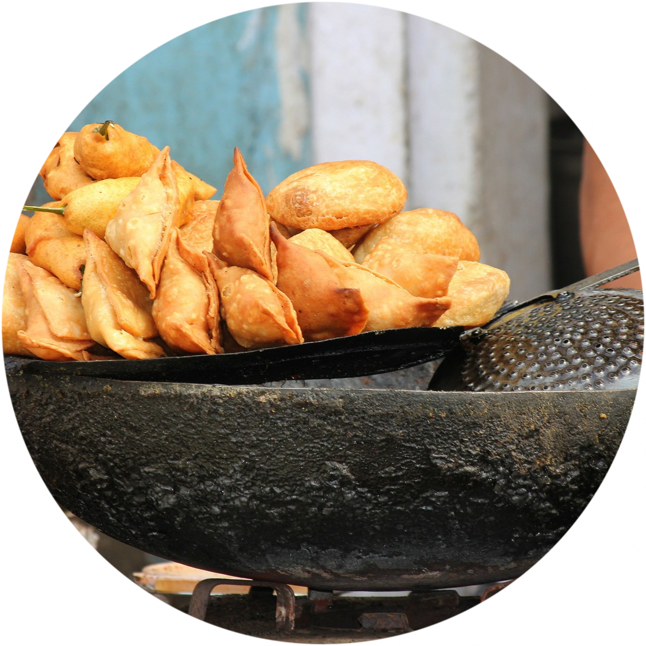 Samosa - Samosas Indisch (1279x1279), Png Download