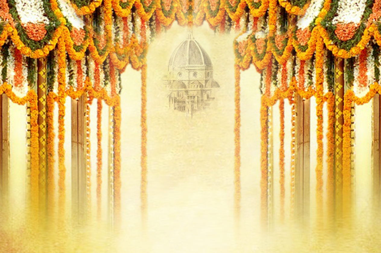 October - Png Mandap (1263x838), Png Download