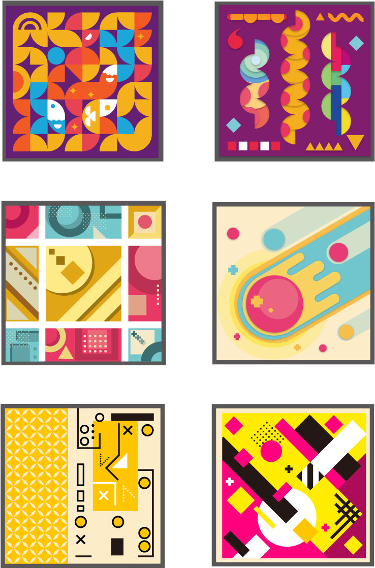 Memphis Geometric Style Vector Decoration Png And Image (1024x1369), Png Download
