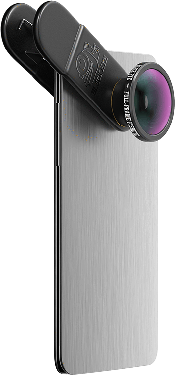 Full-frame Fisheye Smartphone Camera Lens Lens Black - Black Eye Combo 2 In 1 (800x800), Png Download