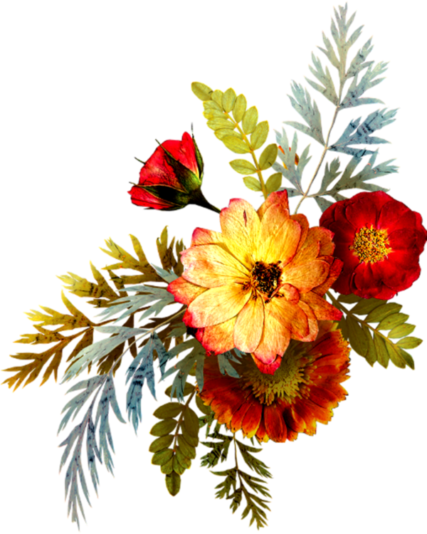 Flower Bouquet Drawing, Flower Art, Flower Png Images, - Vintage Fleur Png (600x750), Png Download