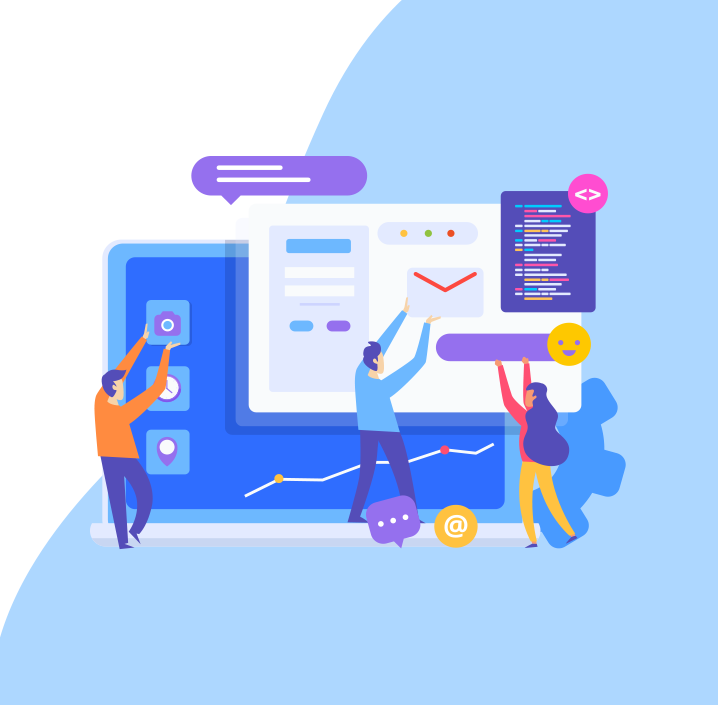 Web Design Ibadan - Web Development Career Hd (718x705), Png Download
