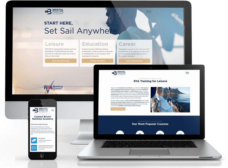 The Bristol Maritime Academy - Online Advertising (959x700), Png Download