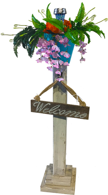 Welcome Stand - Reimagined Joy - Bouquet (580x773), Png Download