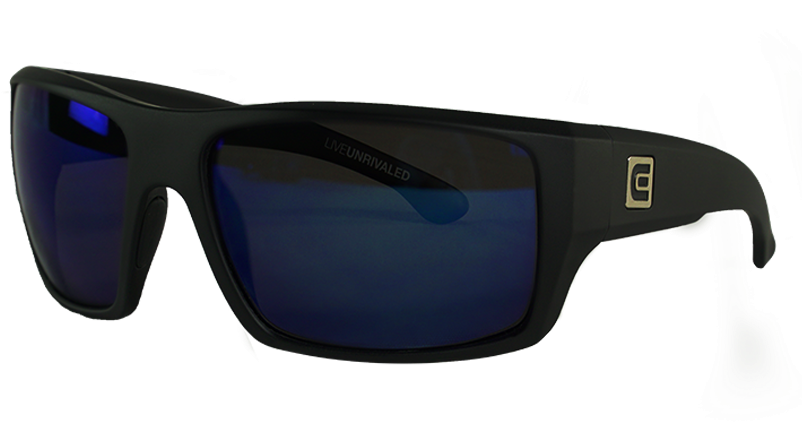 The Nero - Blue Lens - Polarized - The Nero (892x1026), Png Download