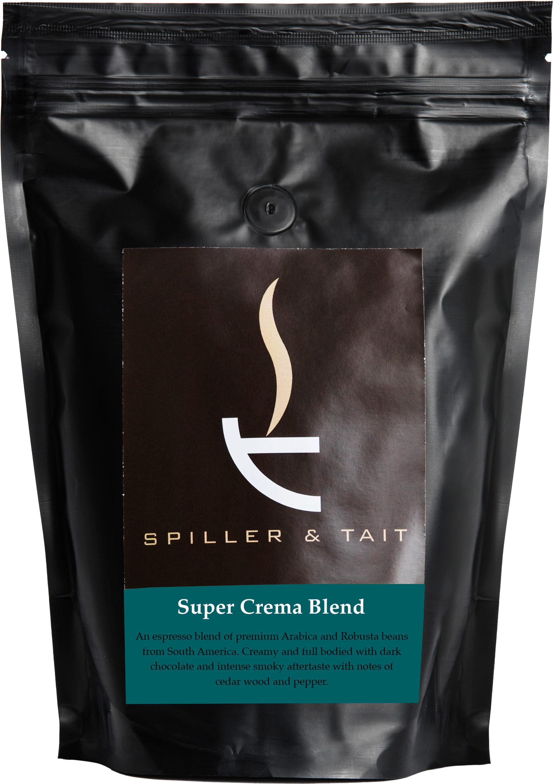 Super Crema Coffee Blend - Spiller & Tait Signature Blend Coffee Beans 1kg (2000x3000), Png Download