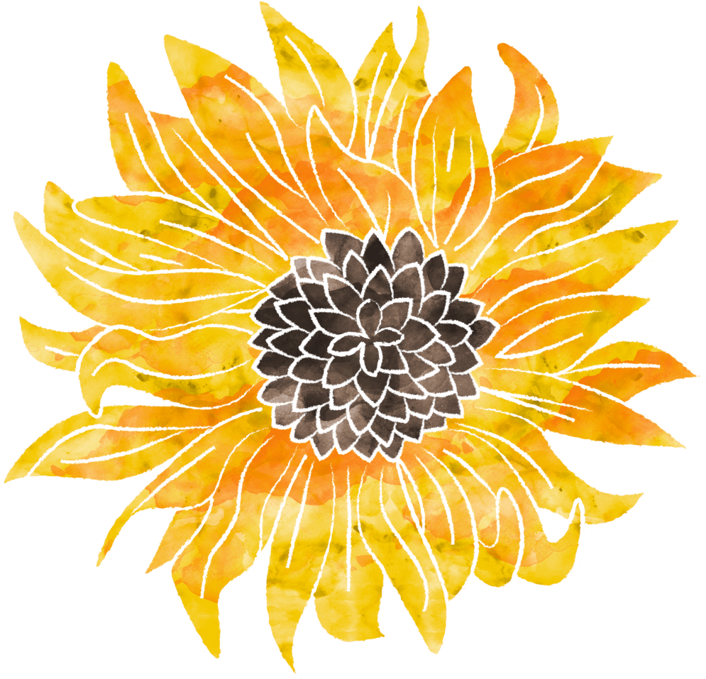 Welcome To Wedig Wellness - Sunflower (1024x967), Png Download