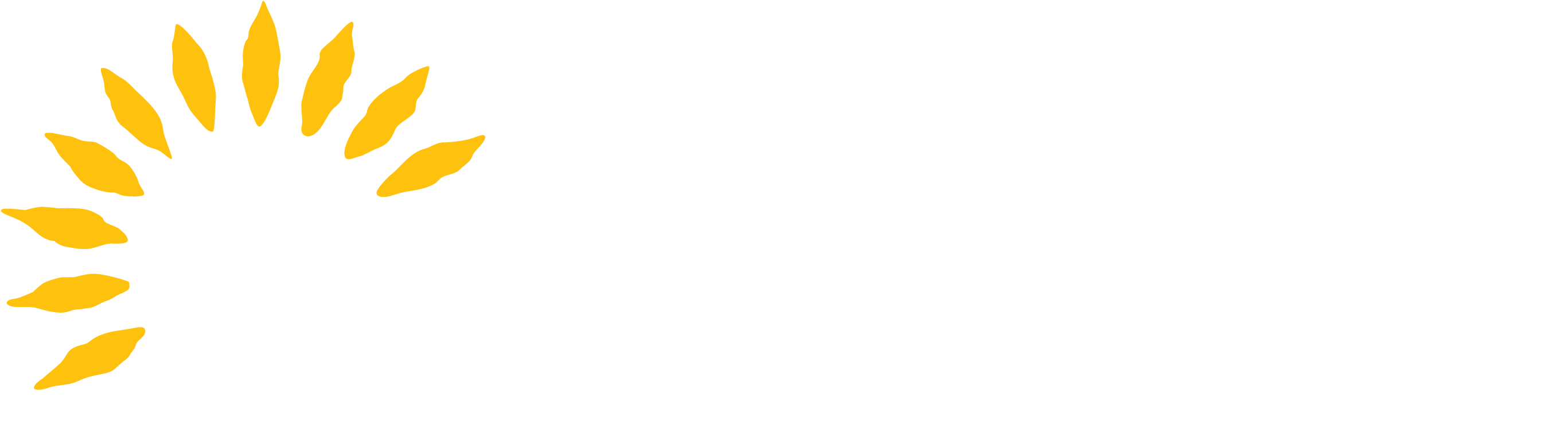Goodnature Horizontallogo Whiteyellow - Graphic Design (2814x768), Png Download