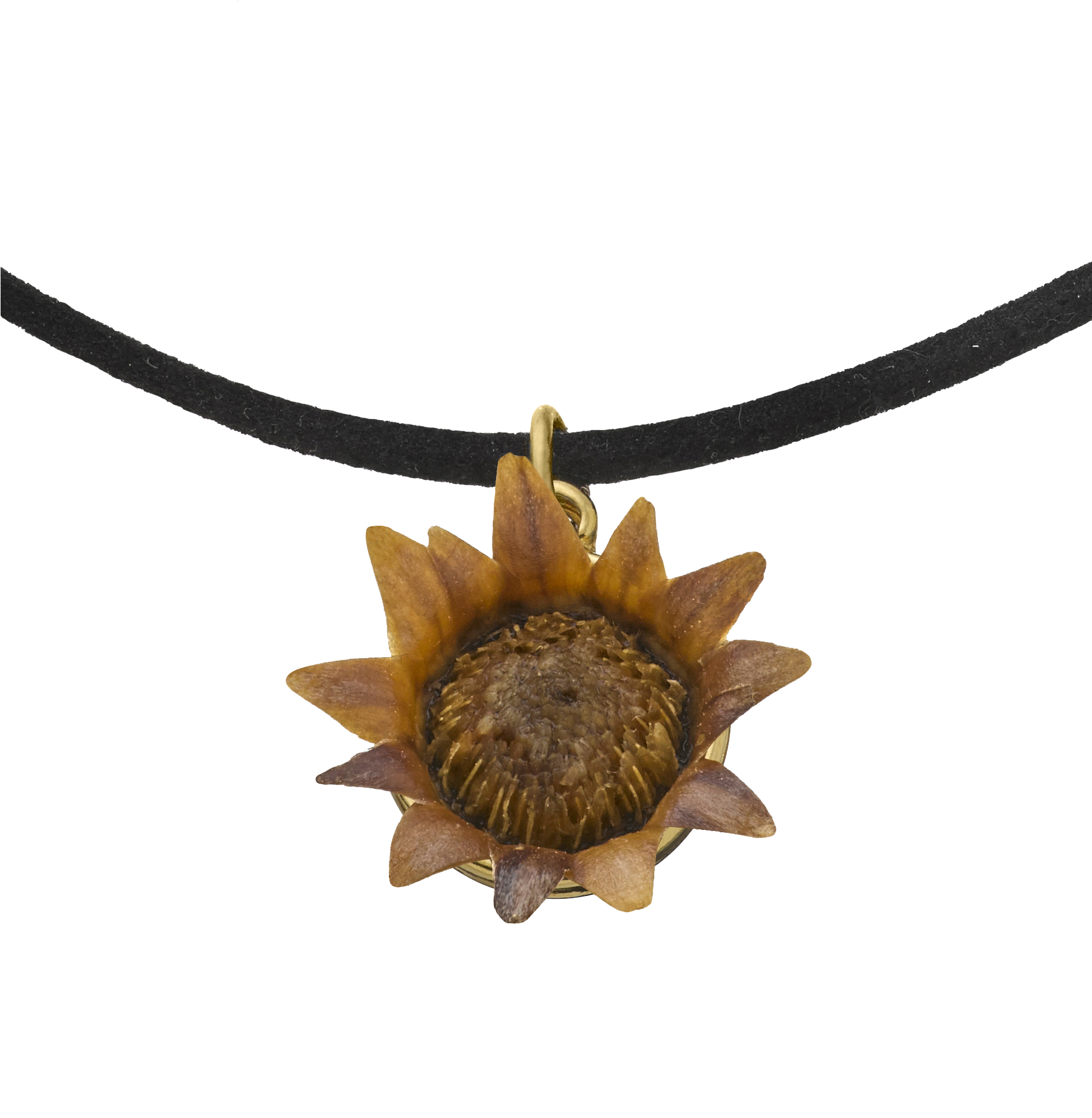 Choker Necklace With Blessing Flower - Artificial Flower (1883x1979), Png Download