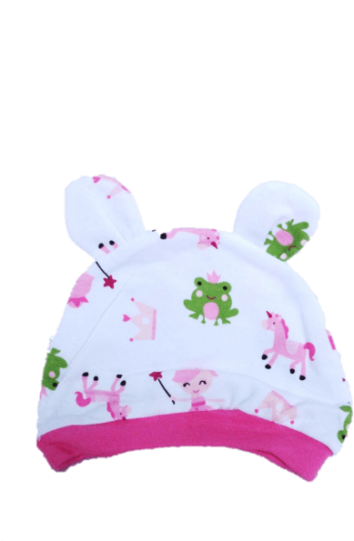 Alby Baby Girl Cap-unicorn - Knit Cap (600x607), Png Download