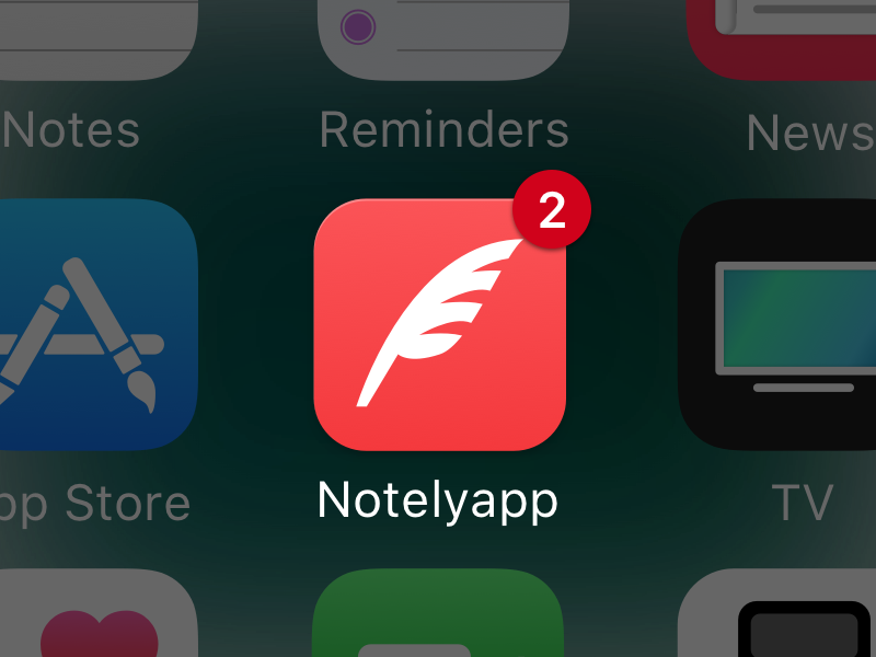 Notelyapp Mobile Icon - App Store (800x600), Png Download