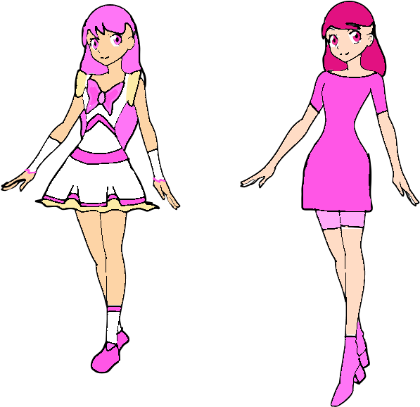 Cure Hope Set - Cartoon (738x672), Png Download
