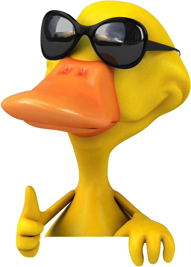 Photography Stock 3d Duck Free Frame Clipart - Stock Image Png (650x874), Png Download