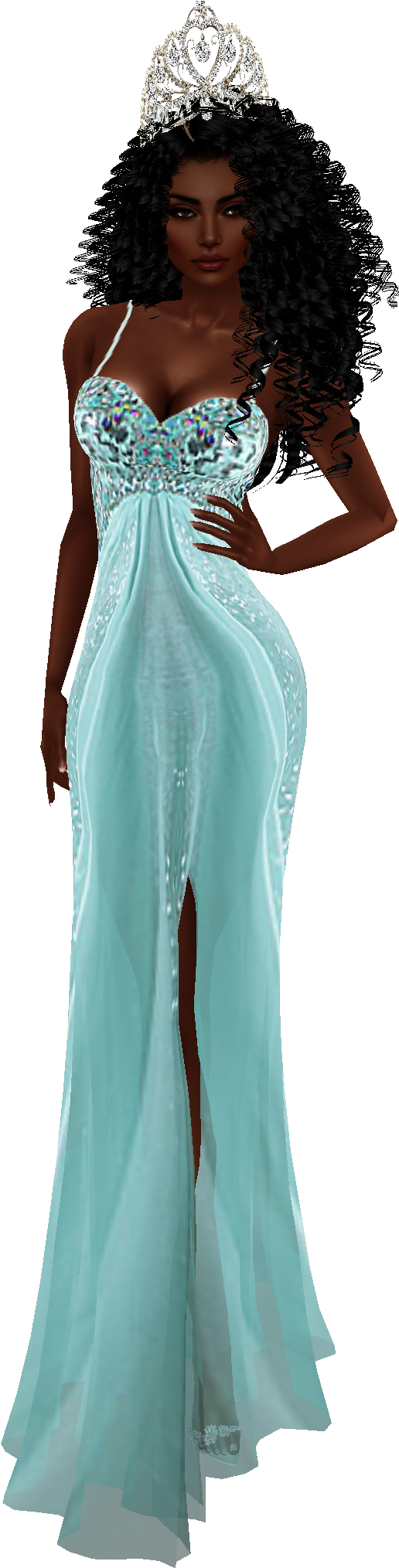 Hiresnobg7 - Gown (2048x2048), Png Download