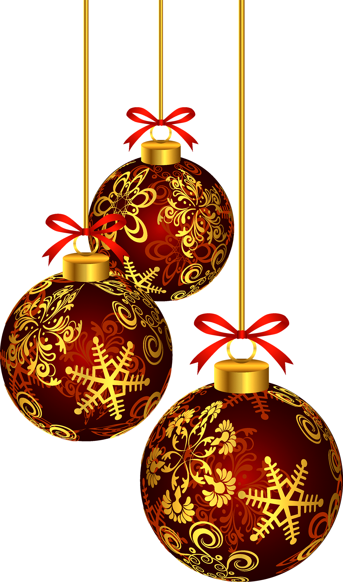 Pin By Pngsector On Christmas Png & Christmas Transparent - Christmas Ball Images Png (1200x2035), Png Download