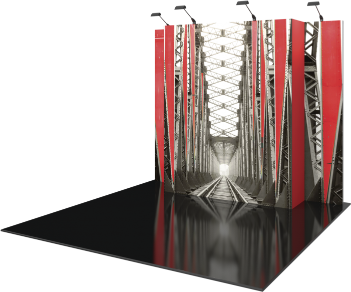 Vector Frame Essential 10ft Modular Backwall Kit 04a - Book Cover (700x700), Png Download