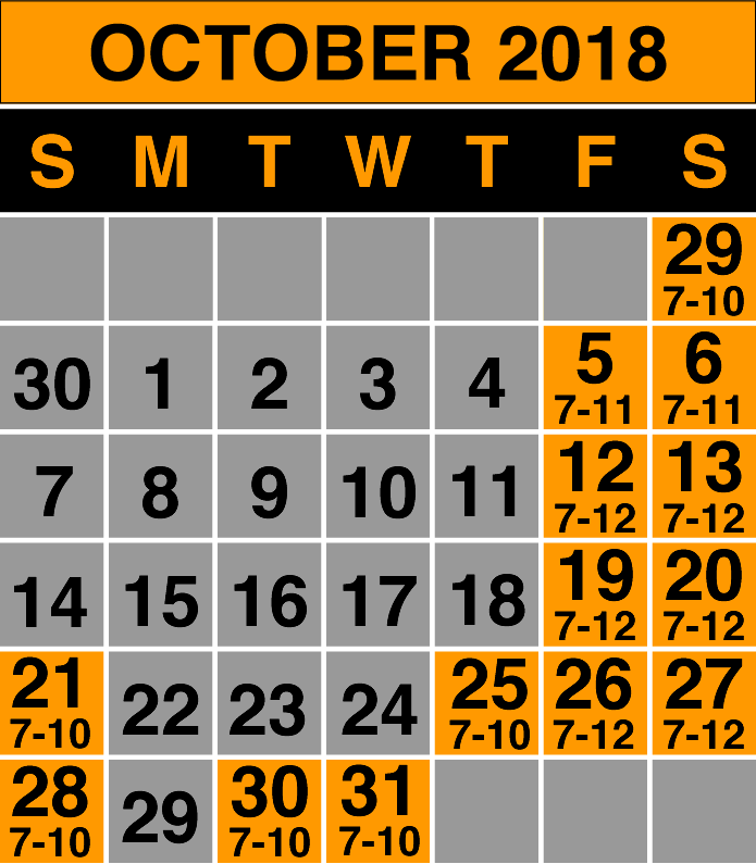 Frightworks 2018 Calendar - 2011 Calendar (695x795), Png Download