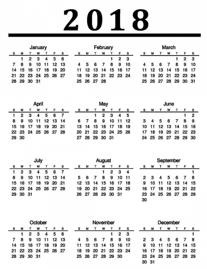 2018 Calendar Png Transparent - Png Transparent Calendar Png 2018 (728x945), Png Download