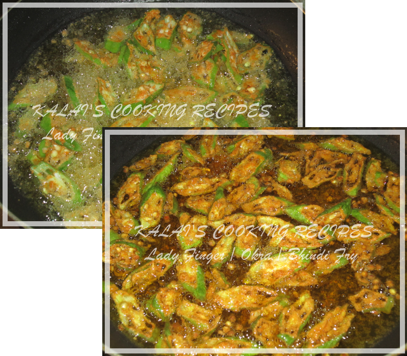 Deep Fry The Marinated Lady's Finger In A Hot Oil In - Gosht (800x700), Png Download