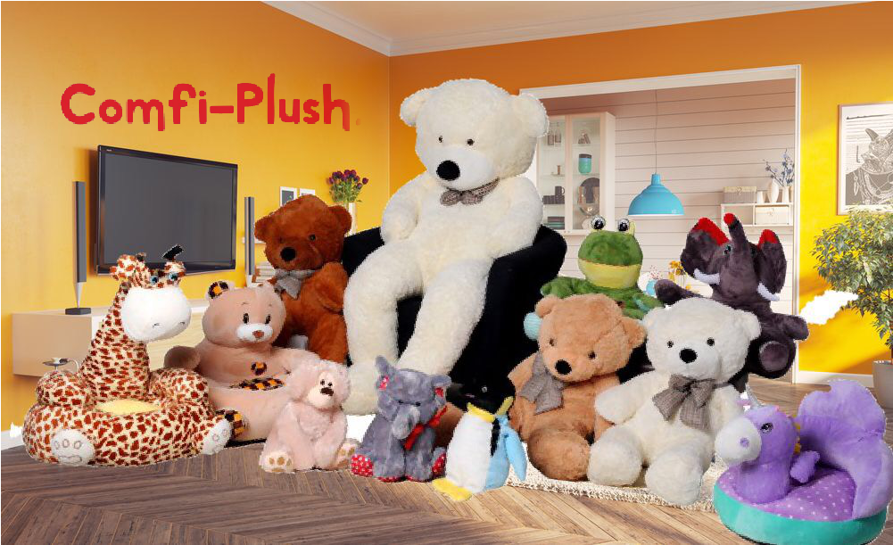 Xl Teddy Bear Cuddly Soft Toy Gift Valentines "i Love - Stuffed Toy (1482x904), Png Download