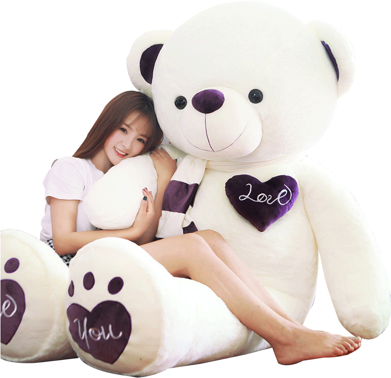 Smile Meng Teddy Bear Plush Toy Doll Valentine's Day - Stuffed Toy (800x800), Png Download