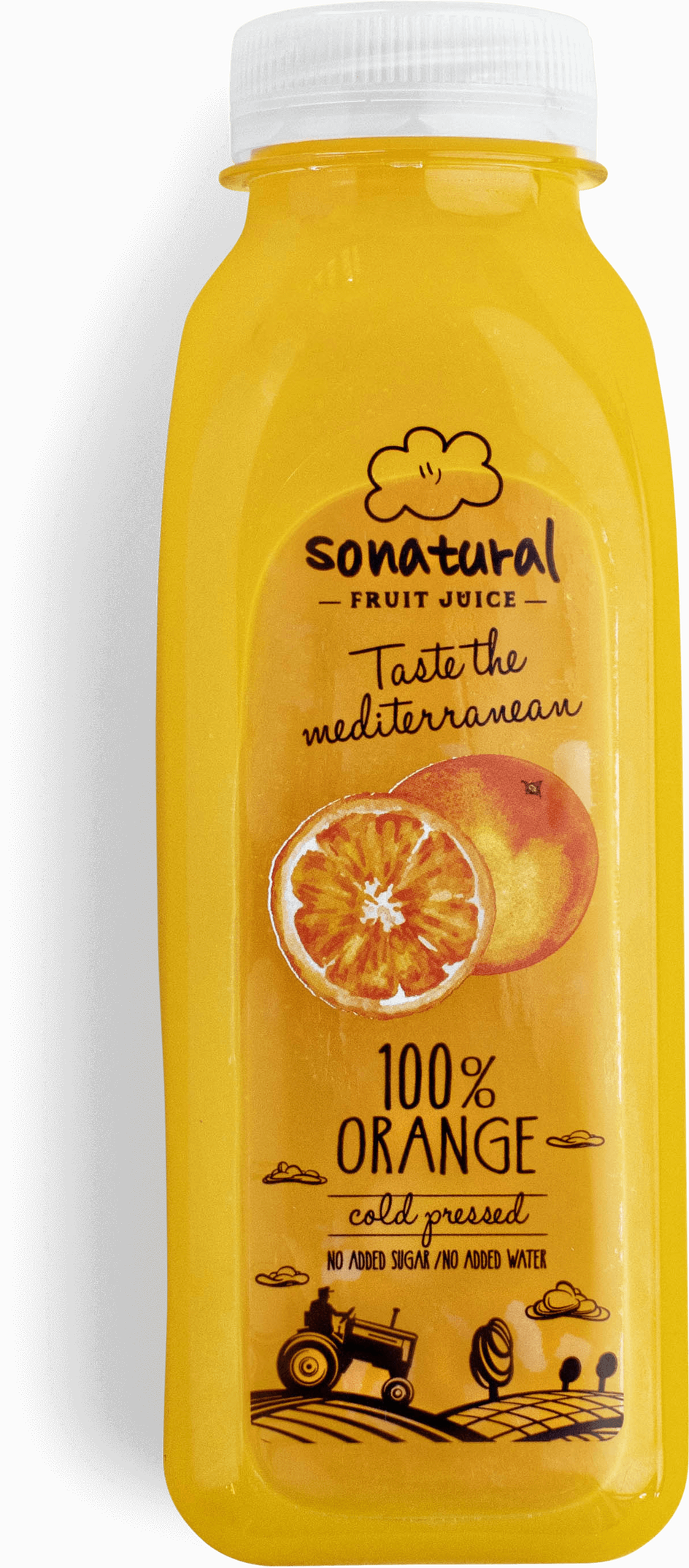 100% Oj - Bottle (944x2147), Png Download