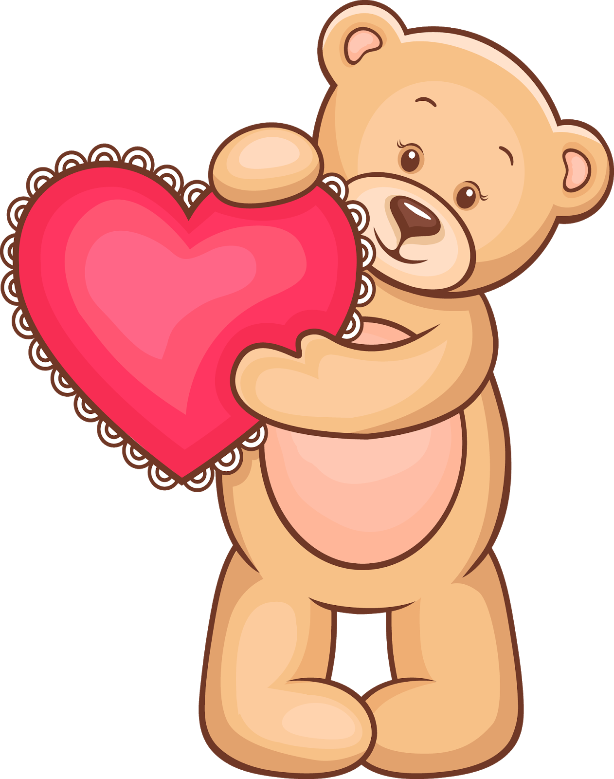 Download Teddy Bear Clip Art - Osos Animados Con Corazones PNG Image with No Background Download Teddy Bear Clip Art - Osos Animados Con Corazones PNG Image with No Background