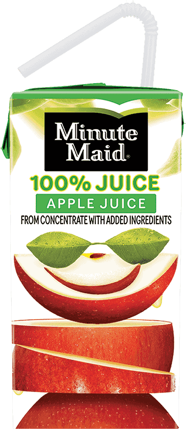 Minute Maid Apple Juice Box (1280x1280), Png Download