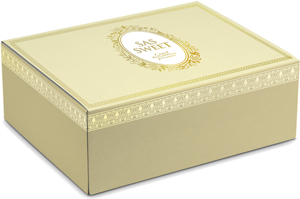 Design Of The Pastry And Sweets Boxes For Sas Sweet - Sweet Box Design Png (1000x645), Png Download