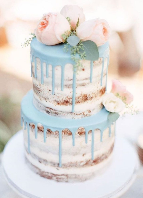 0 Replies 0 Retweets 2 Likes - Semi Naked Drip Cake (600x635), Png Download