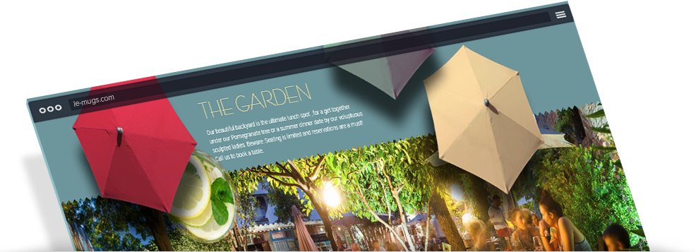 This Is Also A One-page Design That Doesn't Feel Like - Eco Hotel (986x357), Png Download