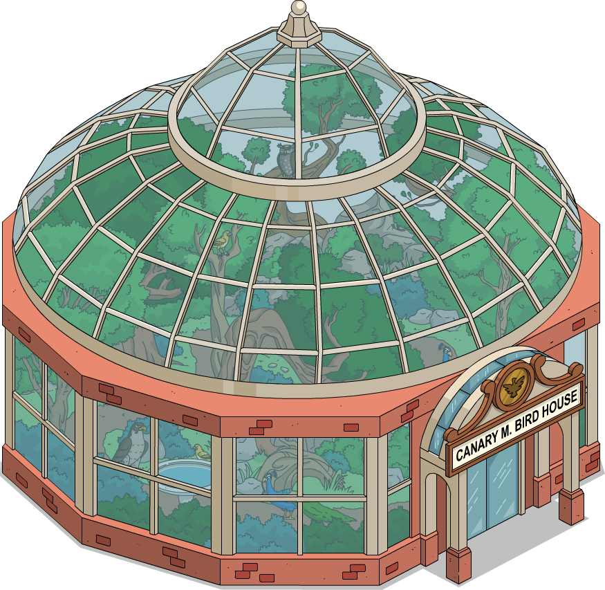 Bird House - Dome (875x853), Png Download