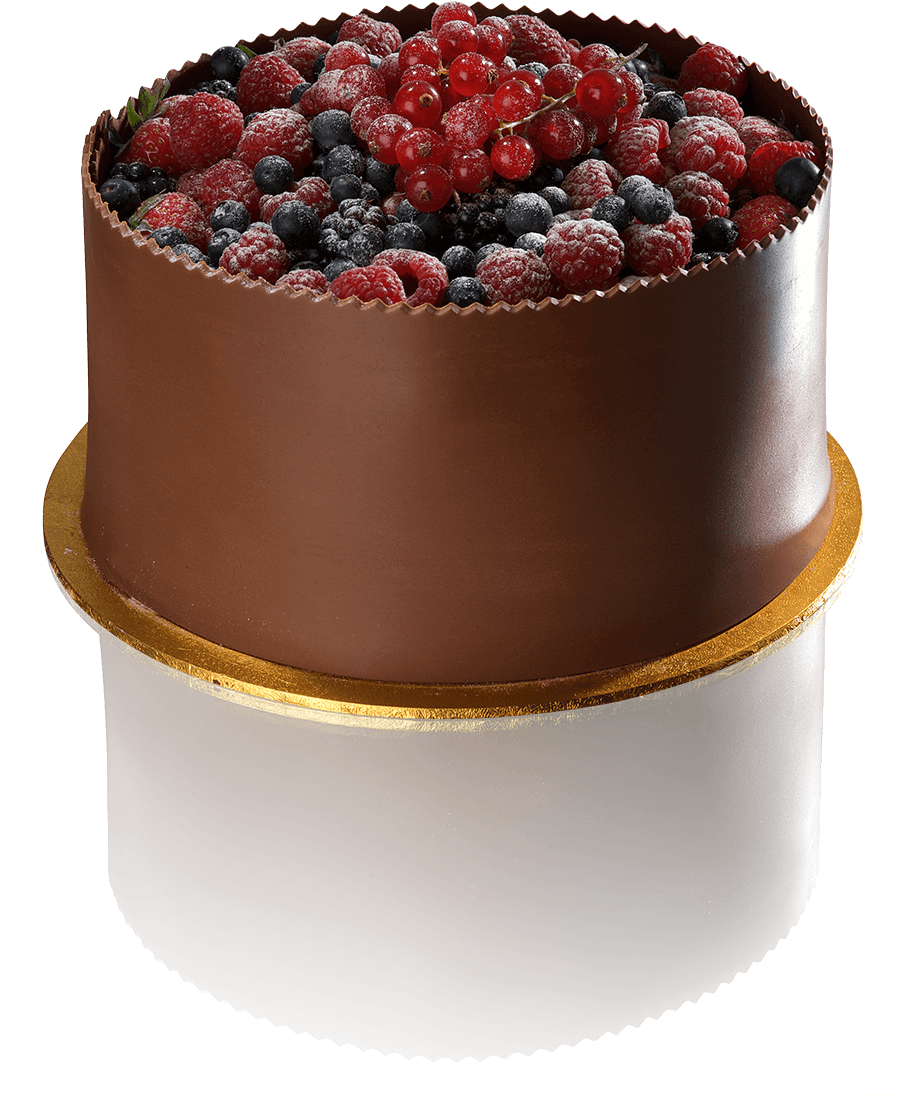 Fresh Handmade 6" Fruits Of The Forest Gateau With - Black Forest Gateau Patisserie Valerie (900x1157), Png Download