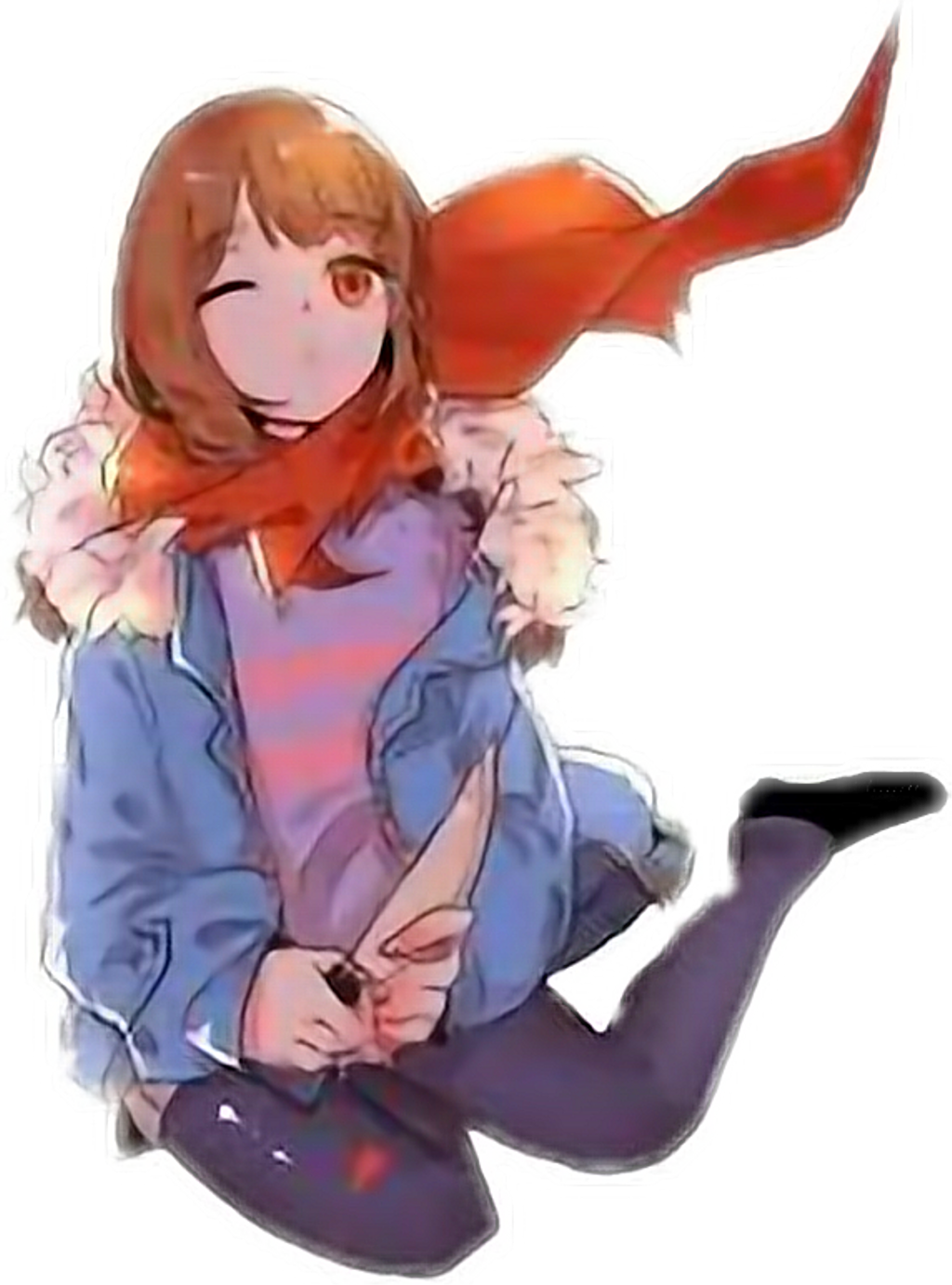 Report Abuse - Endertale Sans X Frisk (1024x1382), Png Download