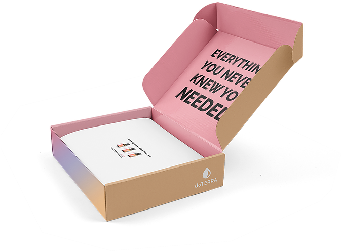 Doterra Box Open New - Box (693x693), Png Download