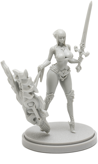 Paladin Variant - Kingdom Death Monster Paladin (530x700), Png Download