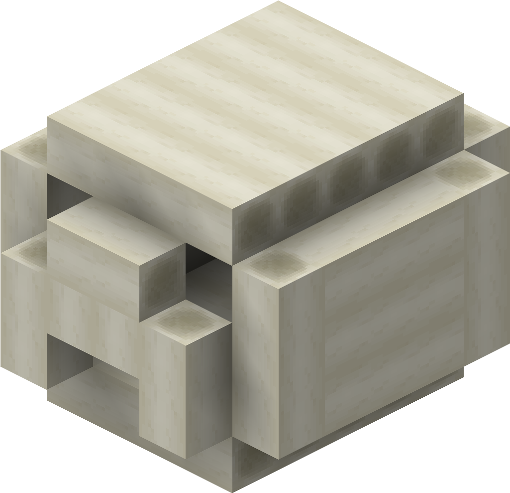 マイクラ 化石 (1075x1037), Png Download