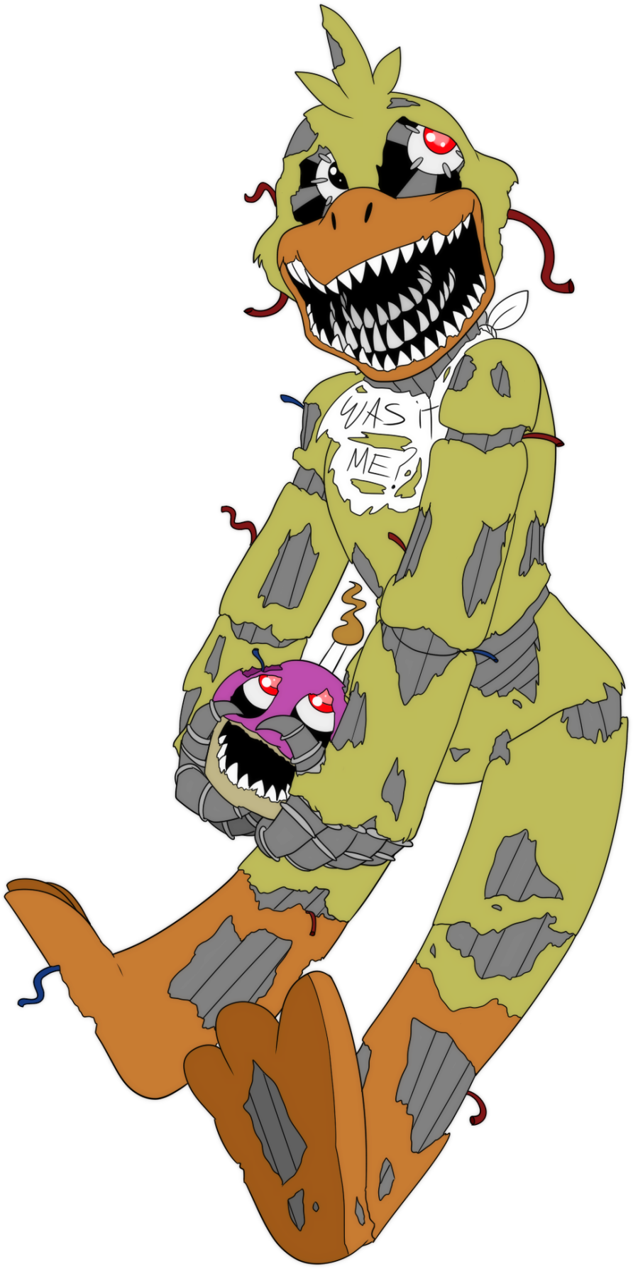 What A Nightmare - Cartoon (1003x1920), Png Download