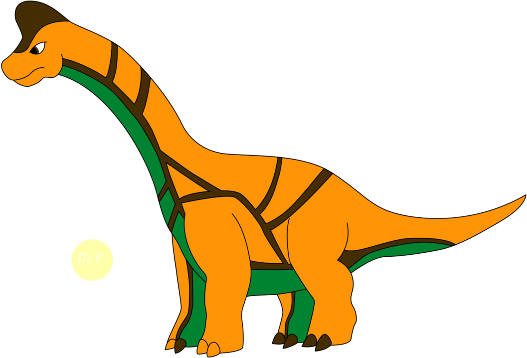 Brachiosaurus Clipart Fossil - Animal Figure (1086x736), Png Download