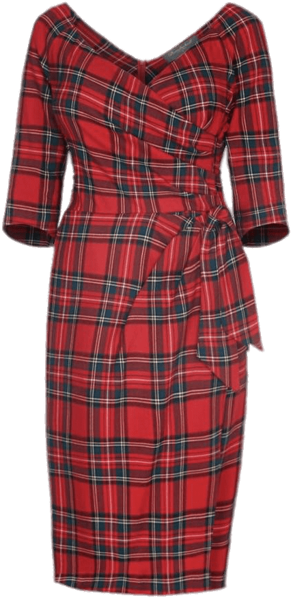 Tartan Design - Burns Night Outfits For Ladies (800x957), Png Download