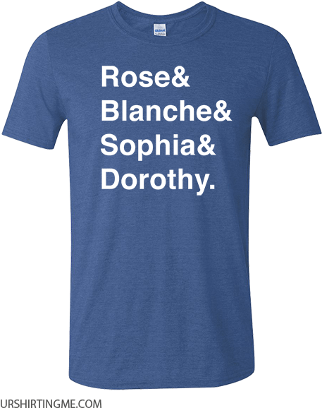 Golden Girls Golden Girls - Active Shirt (500x625), Png Download