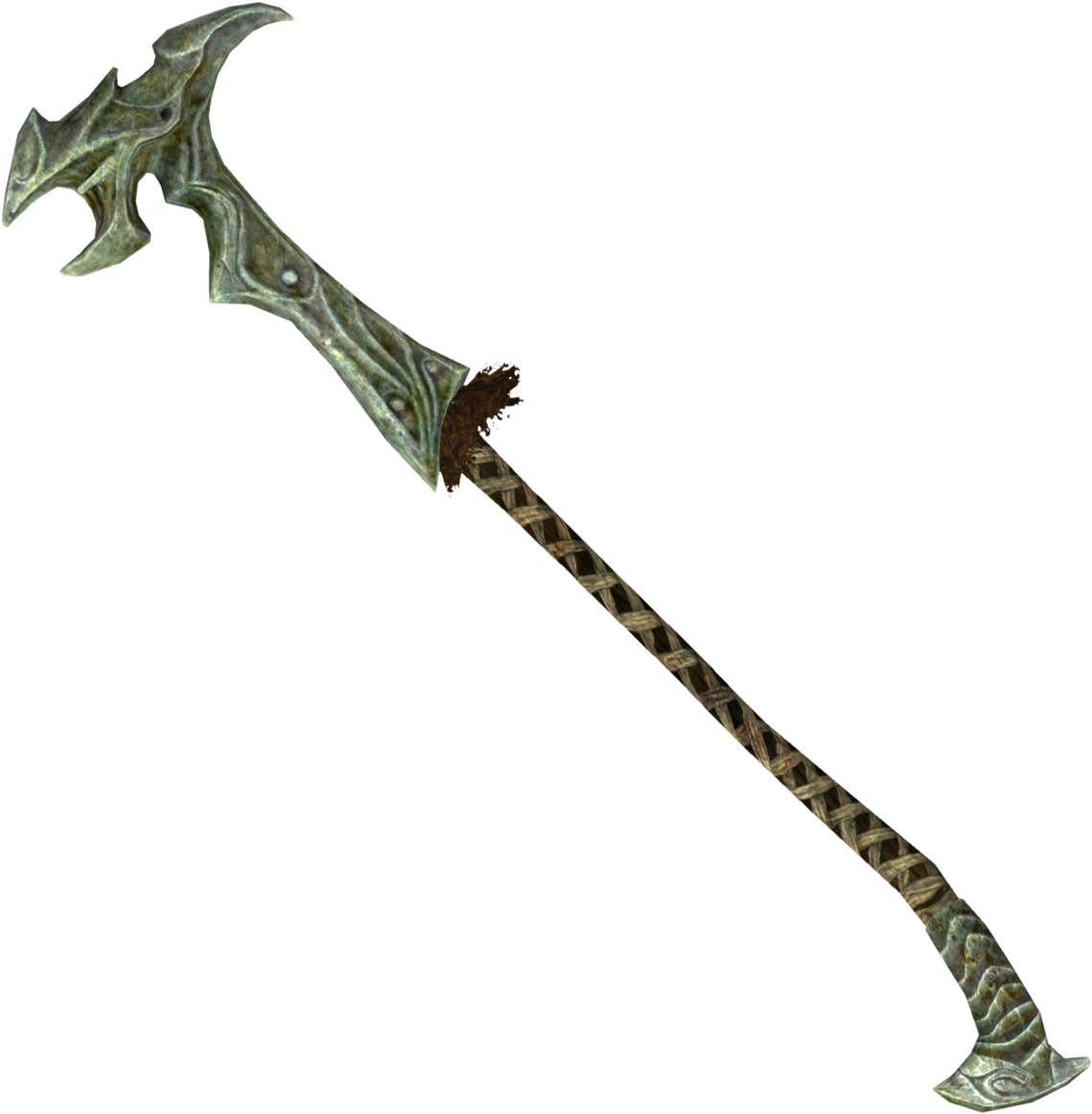 Orcish Warhammer - Warhammer Skyrim (1200x1252), Png Download