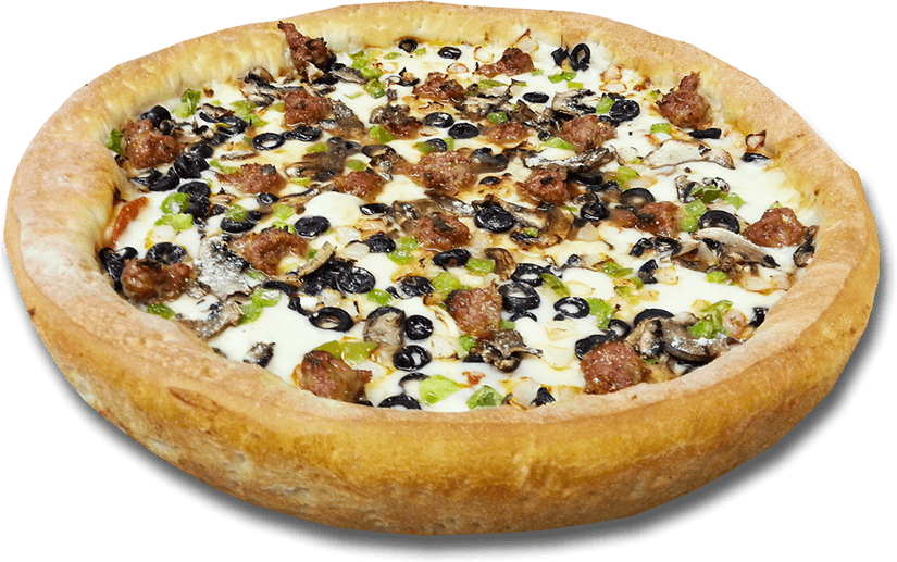 Chicago Pizza Png (825x517), Png Download