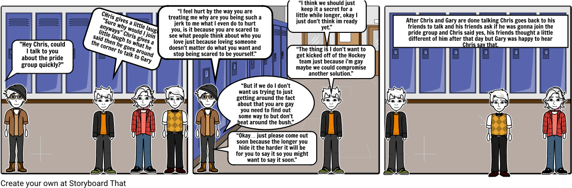 Chris And Gary - Comics (1164x385), Png Download