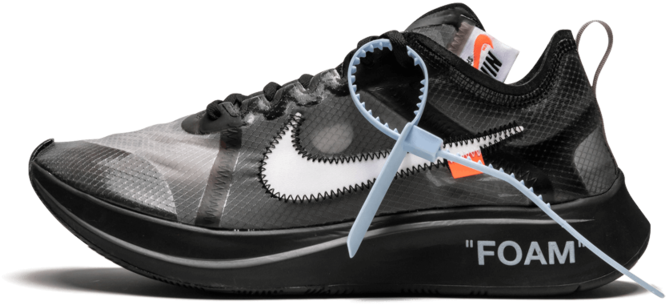 Download Nike X Off White Zoom Fly Sp Black Off White X Nike Shoes Png Image With No Background Pngkey Com