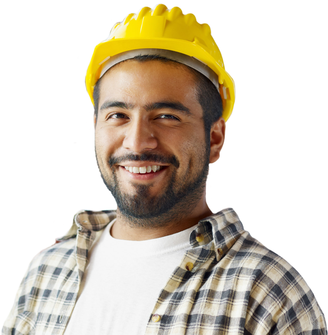 Contractor - Immigrant Worker Transparent (661x665), Png Download